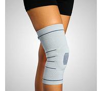 Emo Ginocchiera elastica, con rinforzo, tessuto a maglia, traspirante, RDE21