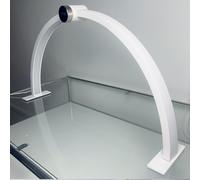 emobwdy Lampada da Scrivania per Unghie A Mezzaluna A LED con Display A LED, Lampada per Estetisti da 40 W 3000-6000 K/Luce per Manicure-Attenuazione Continua/Touch+Regolazione della Rotazione,D