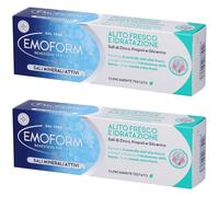 Emoform Dentifricio Alito Fresco e Idratazione 2x75 ml