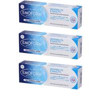 Emoform Dentifricio Sensibilità e Smalto 3x75 ml