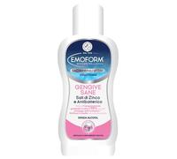 Emoform Gengive Sane 400ml Collutorio Senza Alcool Sali Minerali Attivi con Zinco e Fluoro Colluttorio Antibatterico per Gengive Sensibili, Igiene Orale Quotidiana Riduce Sanguinamente Rinforza Smalto