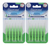 Emoform Scovolino Iso 0 Verde 6 Pezzi 2x1 St