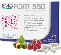 Emofort 550 Integratore Con Diosmina, Esperidina, Vite Rossa E Ippocastano. Inte