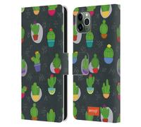 emoji® CACTUS E ANANAS CUSTODIA COVER A PORTAFOGLIO PER APPLE iPHONE TELEFONI