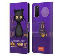 emoji® PARODIE DI HALLOWEEN CUSTODIA COVER A PORTAFOGLIO PER SAMSUNG TELEFONI 1