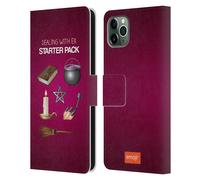 emoji® PARODIE DI HALLOWEEN CUSTODIA COVER PORTAFOGLIO IN PELLE PER APPLE iPHONE