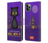 emoji® PARODIE DI HALLOWEEN CUSTODIA COVER PORTAFOGLIO IN PELLE PER APPLE iPHONE