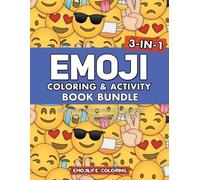 Emojilife Coloring Emoji Coloring & Activity Book Bundle (Tascabile)