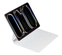 Emoonland Custodia per tastiera per iPad Pro 13" 2024, Magic Keyboard iPad Pro M4 - Supporto magnetico, trackpad multi-touch, retroilluminazione a 7 colori, accensione e spegnimento automatici