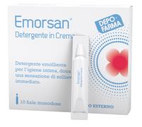 Emorsan detergente in crema 10 fiale monodose da 3,5 ml