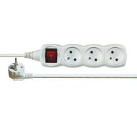 Emos 1902130300 3presa(e) AC Bianco unità di distribuzione dell'energia (PDU)