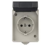 Emos A1396 parete presa Schuko IP44