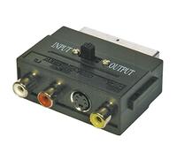 Emos Adattatore Scart per 3 x RCA Plus SVHS Adattatore, K9304