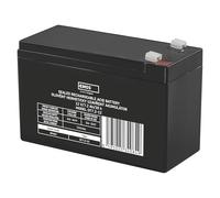 EMOS Batteria al piombo/accumulatore al piombo senza manutenzione per impianti UPS. Illuminazione di emergenza, sistemi di allarme, allarme antincendio, dispositivi UPS 12 V, 7,2 Ah