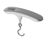 EMOS Bilancia digitale sospesa PT-506 EV020/bilancia da bagagli/bilancia da pesce/bilancia da bagagli/bilancia da viaggio con funzione di pesatura, tracolla, schermo LCD, max 50 kg, precisione 10 g, batterie incluse