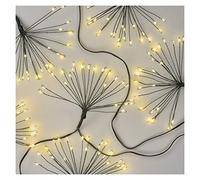 EMOS Ghirlanda di luci a LED bianche calde per interni, lunghezza 5,2 m, per fuochi d'artificio, catena di luci di Natale, con timer di 6 ore, alimentatore e