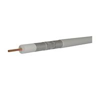EMOS - Cavo antenna 250 m per SAT, TV e CCTV tipo CB113 LSZH - Cavo coassiale classe A+ tripla schermatura - Cavo TV, cavo satellitare, cavo CCT - Schermatura Trishield - Resistenza 75 Ohm - Bianco