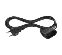 EMOS - Cavo di prolunga da 1,5 m - con spina europea e presa - 250 V, 2,5 A, 575 W - PVC, 0,75 mm2 - Maggiore protezione da contatto - IP20 per interni - adatto per lampade, televisori, adattatori