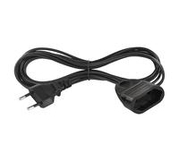 EMOS - Cavo di prolunga da 3 m - con spina europea e presa - 250 V, 2,5 A, 575 W - PVC, 0,75 mm2 - Maggiore protezione da contatto - IP20 per interni - Adatto per lampade, televisori, adattatori