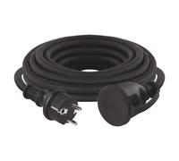 EMOS - Cavo di prolunga IP44 5 m - 1 presa Schuko - impermeabile 5 metri Singolo