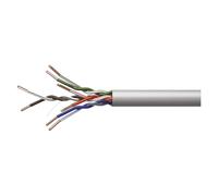 EMOS - Cavo di rete UTP CAT 5e, 100 m, PVC - Cavo patch UTP CAT5e - Filo Cu- Cavo LAN Gigabit - Cavo Ethernet non schermato - per interni