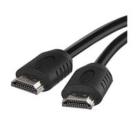 EMOS Cavo HDMI 2.0 ad alta velocità con Ethernet 1,5 m, 18 Gbps ad alta velocità con Ultra HD, 4K, 3D, supporto ARC, maschio A a maschio A, nero