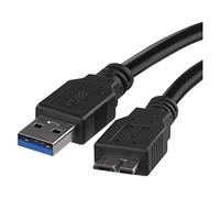 EMOS Cavo USB 3.0 Micro USB a USB, 5 Gbit/s, 1 m, Nero