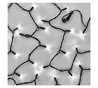 EMOS Connect System - Catena di luci di Natale professionale, 5 m, con 50 LED, cavo di espansione C (senza cavo di collegamento e adattatore), IP44 per interni ed esterni, colore bianco freddo,