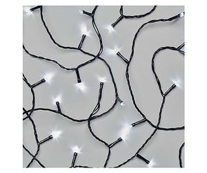 EMOS Connect System - Catena di luci standard da 5 m, con 50 LED, componente di estensione C (senza cavo di collegamento e adattatore), IP44, per interni ed esterni, colore: Bianco freddo