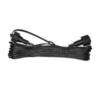 EMOS Connect System - Cavo di prolunga standard da 10 m, adattatore B (senza catena luminosa e adattatore), IP44 per interni ed esterni, facile da installare, colore: Nero