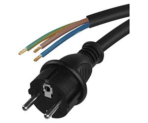 Emos di gu MMI Cavo Prolunga 3 x 1 mm, 3 m, colore nero, Flexo SY-139GR - 11