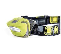 Emos e 1450, lampada frontale 2 W COB LED, per 3 X AAA, Plastica, Giallo, 4 X 5, 9 x 4 cm