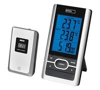 Emos E0107 Interno/esterno Electronic environment thermometer Nero, Grigio