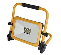EMOS Faretto LED a batteria, 30 W, impermeabile, portatile, con base e maniglia, 3 modalità di luce con luminosità max. 3000 lm, 6500 K, ricaricabile 10000 mAh i protezione IP54