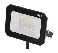 EMOS Faretto LED SIMPO 20 W, IP65, impermeabile, per ambienti umidi o esterni, super luminoso, 2000 lm, bianco neutro 4000 K, durata 25.000 ore, cavo di collegamento da 20 cm