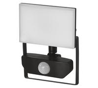 EMOS - Faretto LED Tambo con rilevatore di movimento - Faretto in alluminio sottile - Impermeabile - Bianco neutro (4000K) - 1000 lm - 10 W - 25.000 h - Angolo del fascio di 120° - Per esterni - nero