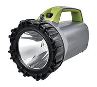 EMOS Faro a LED ricaricabile da 750 lm, 470 m, 3 modalità di illuminazione, funzione power bank, 4000 mAh, con alimentatore di rete, adattatore di ricarica per auto e tracolla, durata 30 pezzi