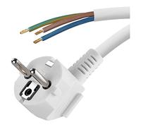 Emos Flexo cavo PVC 3 x 1,0 mm, 3 m, colore bianco, KF CR2 H05VV-F F3 hy005 M-F