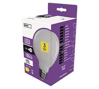 EMOS Globe - Lampadina a LED color latte, 7,8 W, ricambio per lampadina da 75 W, filamento retrò con attacco E27, luminosità 1055 lm, bianco neutro 4000 K, durata 25000 h, CRI min. 80, angolo di
