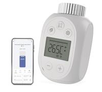 EMOS GoSmart Termostato programmabile per radiatore con app e adattatore | ZigBee Termostato Smart Home Compatibile con Tuya, Smart Life, Alexa, Google Assistant, M30×1.5mm
