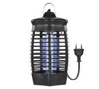 EMOS Insetticida con tubi LED UVA da 3,3 W, cavo da 1,2 m (230 V), lampada UV per zanzara da appoggiare o appendere, trappola per mosche elettrica, adatta per interni e terrazze