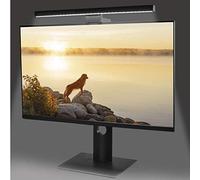EMOS Lampada AVA per monitor PC anti stress occhi regolabile, luce di lettura a LED portatile, USB, controllo touch per tre step di tonalità, dimmerabile