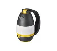 EMOS Lanterna da Campeggio a LED, Multifunzione, Portatile, con luminosità 215 Lumen, Portata 305 m, 90 Ore di Durata, Nero/Giallo