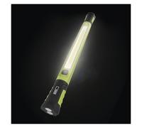 EMOS - Lampada da lavoro COB LED ricaricabile - Base magnetica, gancio, regolabile - resistente agli urti, impermeabile - max. 1000 lm, 40 m, 6 h - 2 modalità di illuminazione - con cavo USB - IP43