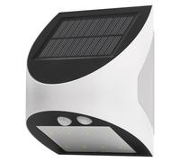 EMOS - Lampada solare a LED LUMI per esterni con sensore di movimento - Lampada da parete solare per casa/giardino con luce ambientale - Portata sensore 5 m/120° - 2 modalità di illuminazione,