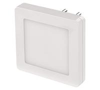 EMOS Luce notturna a LED con sensore crepuscolare e interruttore, luminosità regolabile, luce di orientamento per cameretta dei bambini, scala, camera da letto, cucina, bianco, P3316