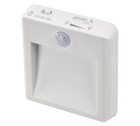EMOS Luce notturna a LED dimmerabile, presa con sensore di movimento e sensore crepuscolare e timer, luce di orientamento per cameretta dei bambini, scala, camera da letto, cucina, corridoio