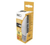 Emos * Model A +, lampadina a LED Candle 6 W E14 bianco caldo, vetro, 6 Watts, E27, trasparente, 3,8 x 3,8 x 13 cm