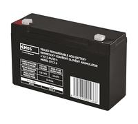 Emos non richiede manutenzione Accumulatore piombo-acido 6 V, 12 V, 1 pezzi, b9682