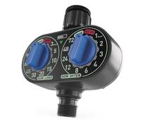 EMOS - Orologio per irrigazione meccanico con 1 uscita - Controllo dell'irrigazione a batteria fino a 8 bar, 35 l/min - irrigazione regolabile manualmente 3-120 minuti ogni 1-72 h - ideale per